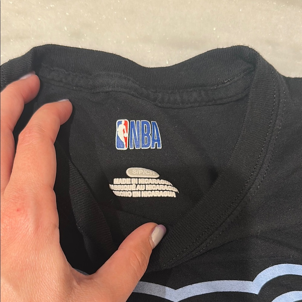 NBA Black Short Sleeve Tee Memphis Grizzlies - Picture 3 of 8